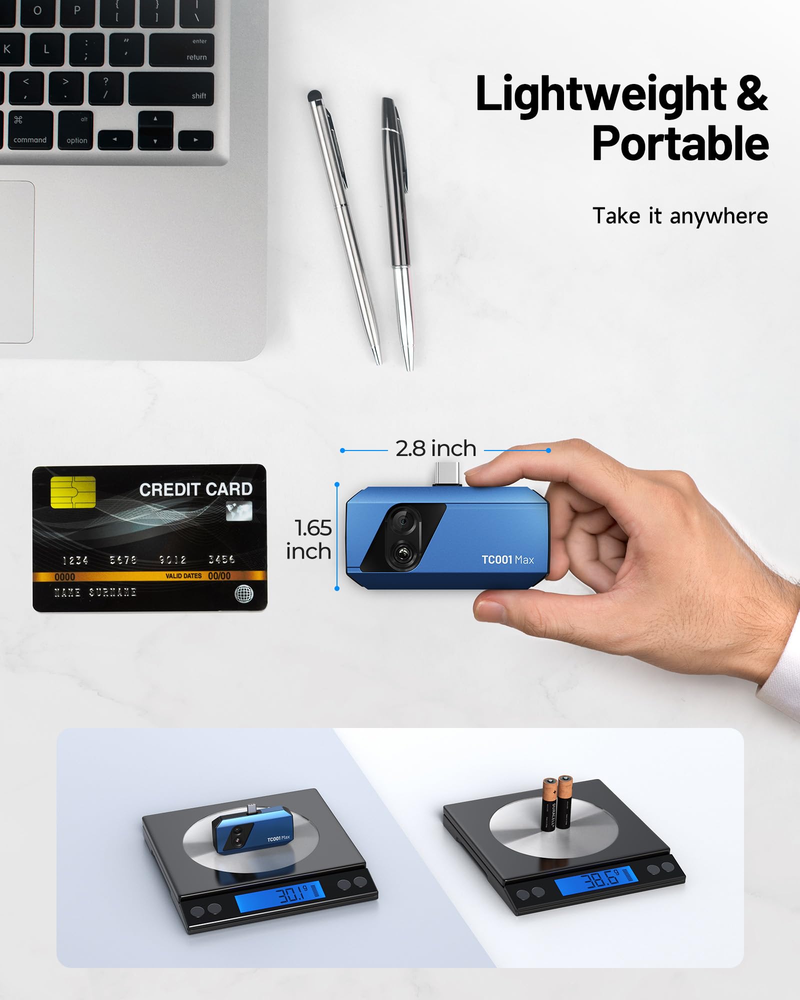 Topdon Tc001 Thermal Camera - TOPDON TC001 Max กล้องถ่ายภาพความร้อนแบบเลนส์คู่ สำหรับ iPhone