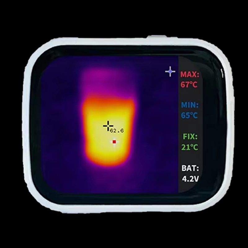 Underfloor Heating Thermal Detector - B62B กล้องถ่ายภาพความร้อนขนาดพกพา 320x240 หน้าจอสัมผัส มองเห็นในที่มืด สำหรับตรวจวัดอุณหภูมิใต้พื้น