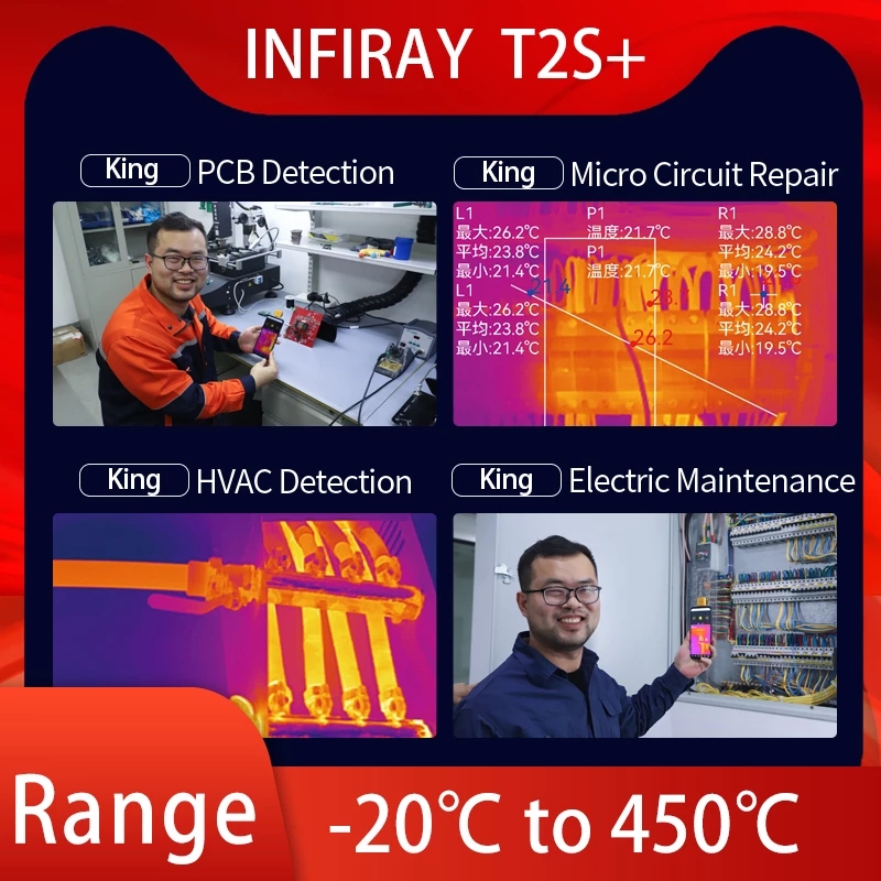 InfiRay T2S Plus Thermal Image - Thermal Imager Pcb Repair บทวิจารณ์และราคา