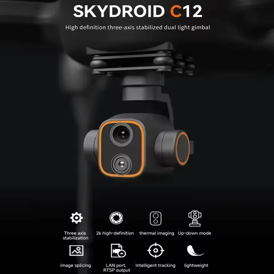 APStoreSkydroid C12 กล้องถ่ายภ - Thermal Imager Drone Gimbal บทวิจารณ์และราคา