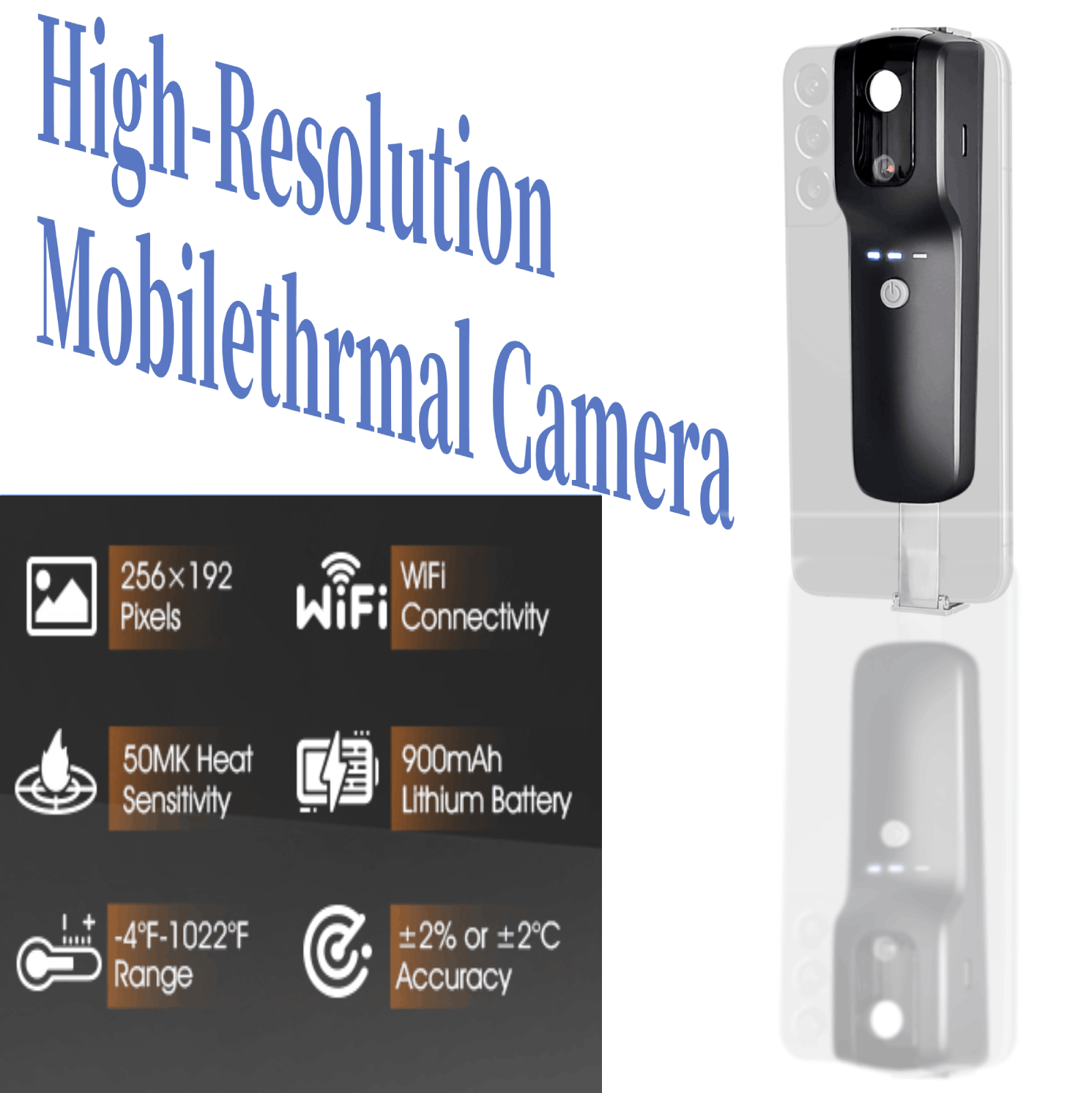 HP951A กล้องถ่ายภาพความร้อนแบบ - Thermal Imaging Camera 256X192 บทวิจารณ์และราคา