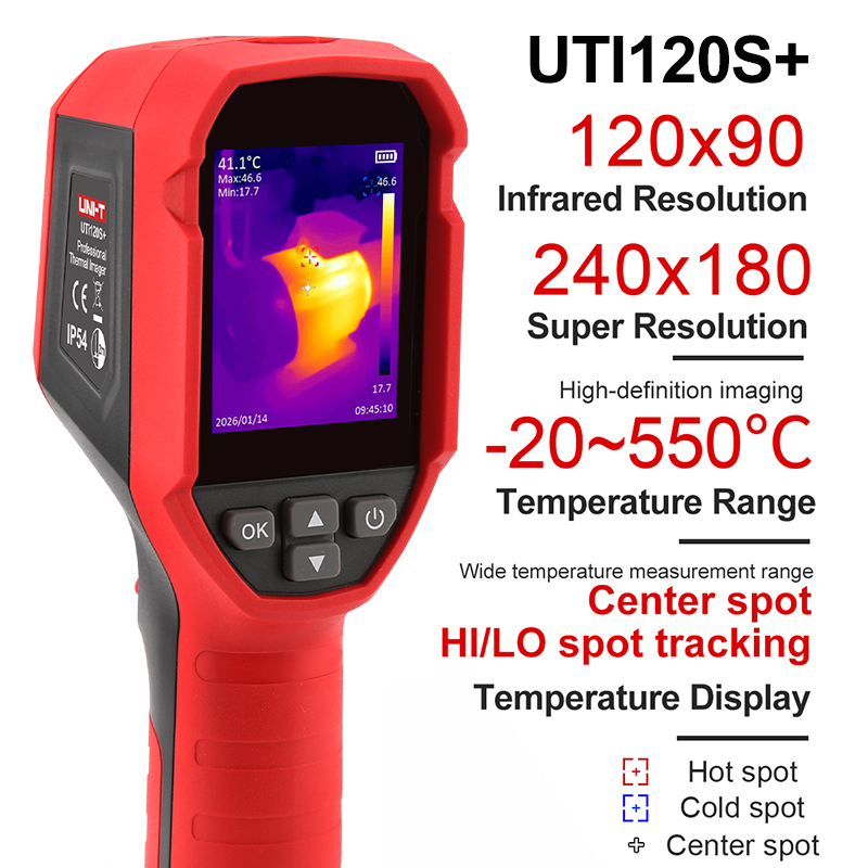 กล้องถ่ายภาพความร้อน UNI-T รุ่ - Nf 521 Thermal Imaging Camera บทวิจารณ์และราคา