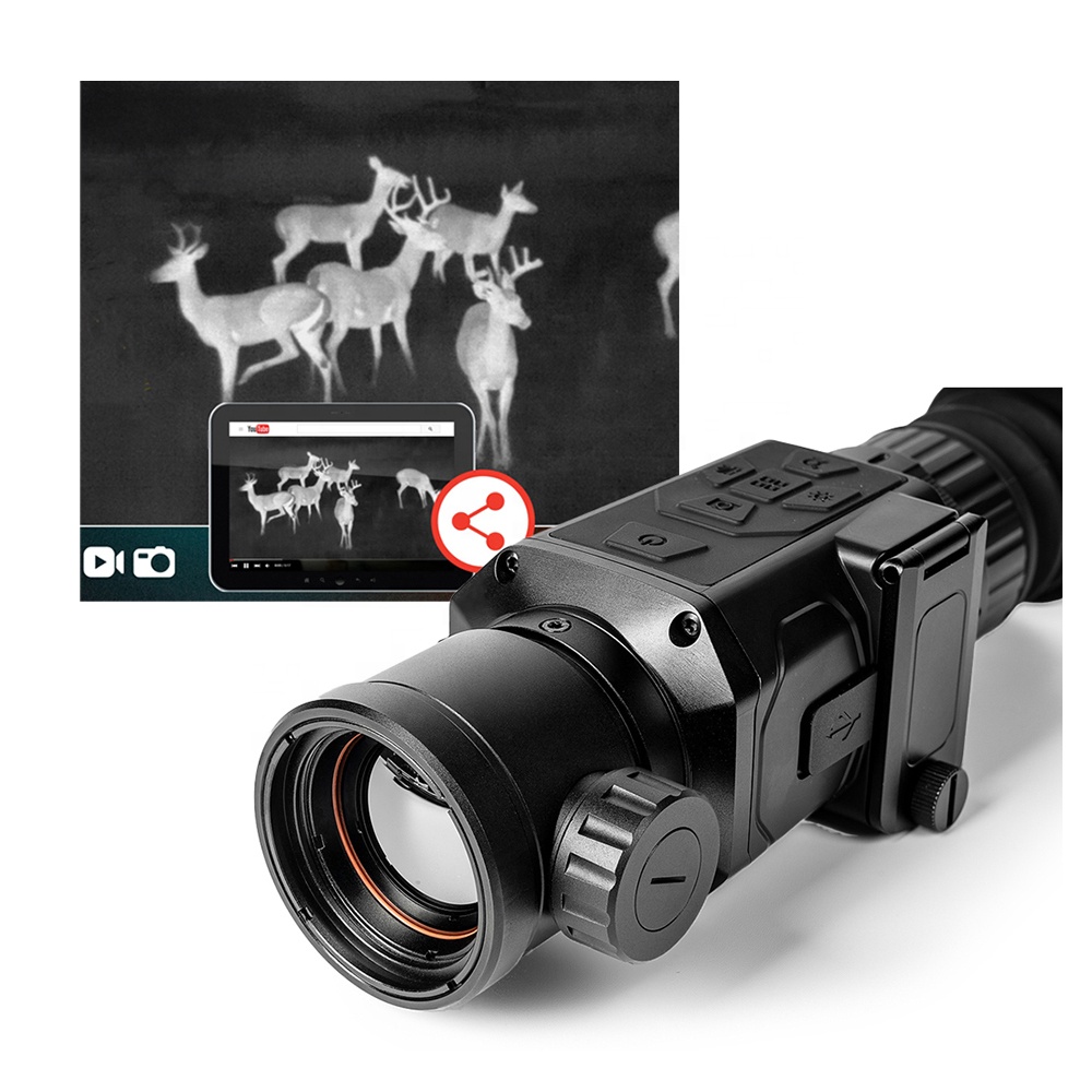กล้องส่องกลางคืนแบบมองภาพความร - Thermal Scope Night Vision Monocular บทวิจารณ์และราคา